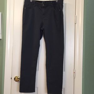 Like new, worn once gray jeans